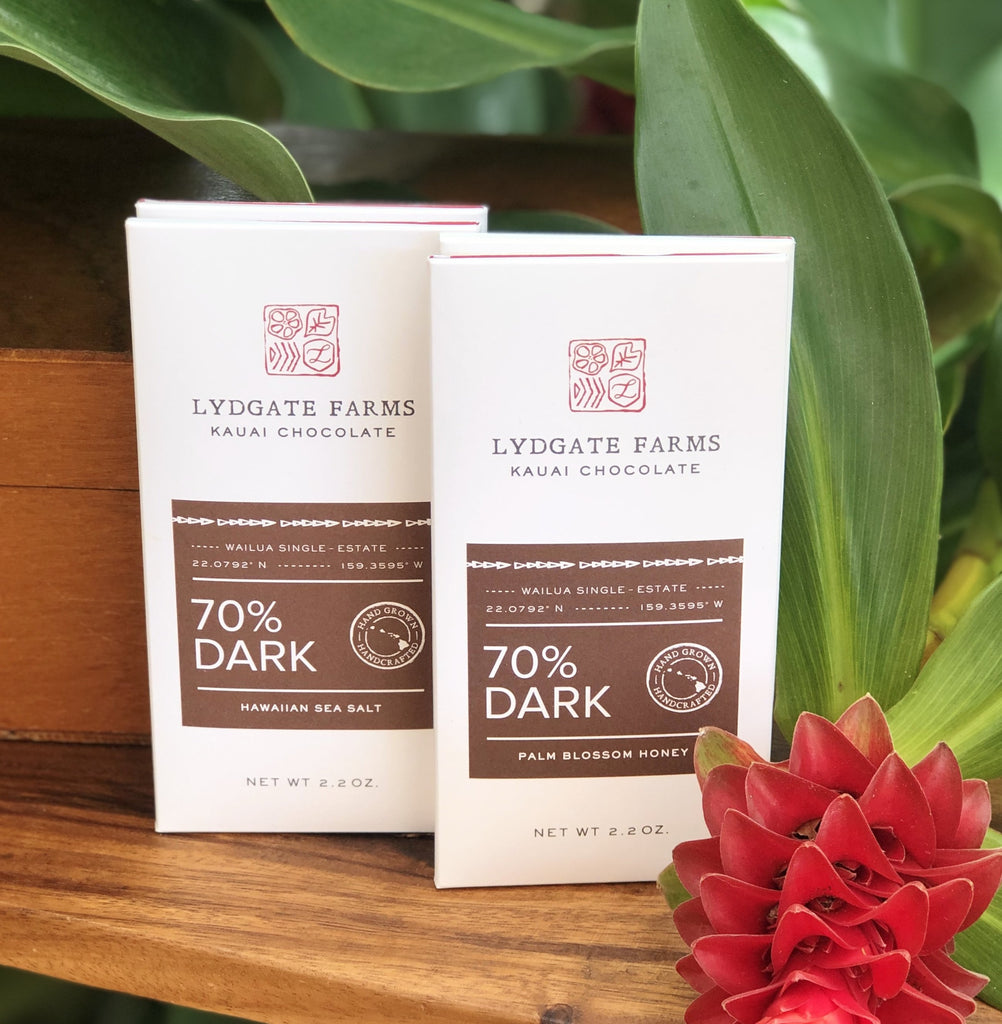 70% Dark Chocolate Tasting Pack – Lydgate Farms