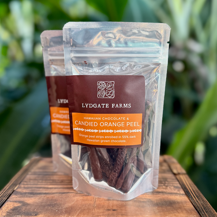 Hawaiian Chocolate & Candied Orange Peels – Lydgate Farms